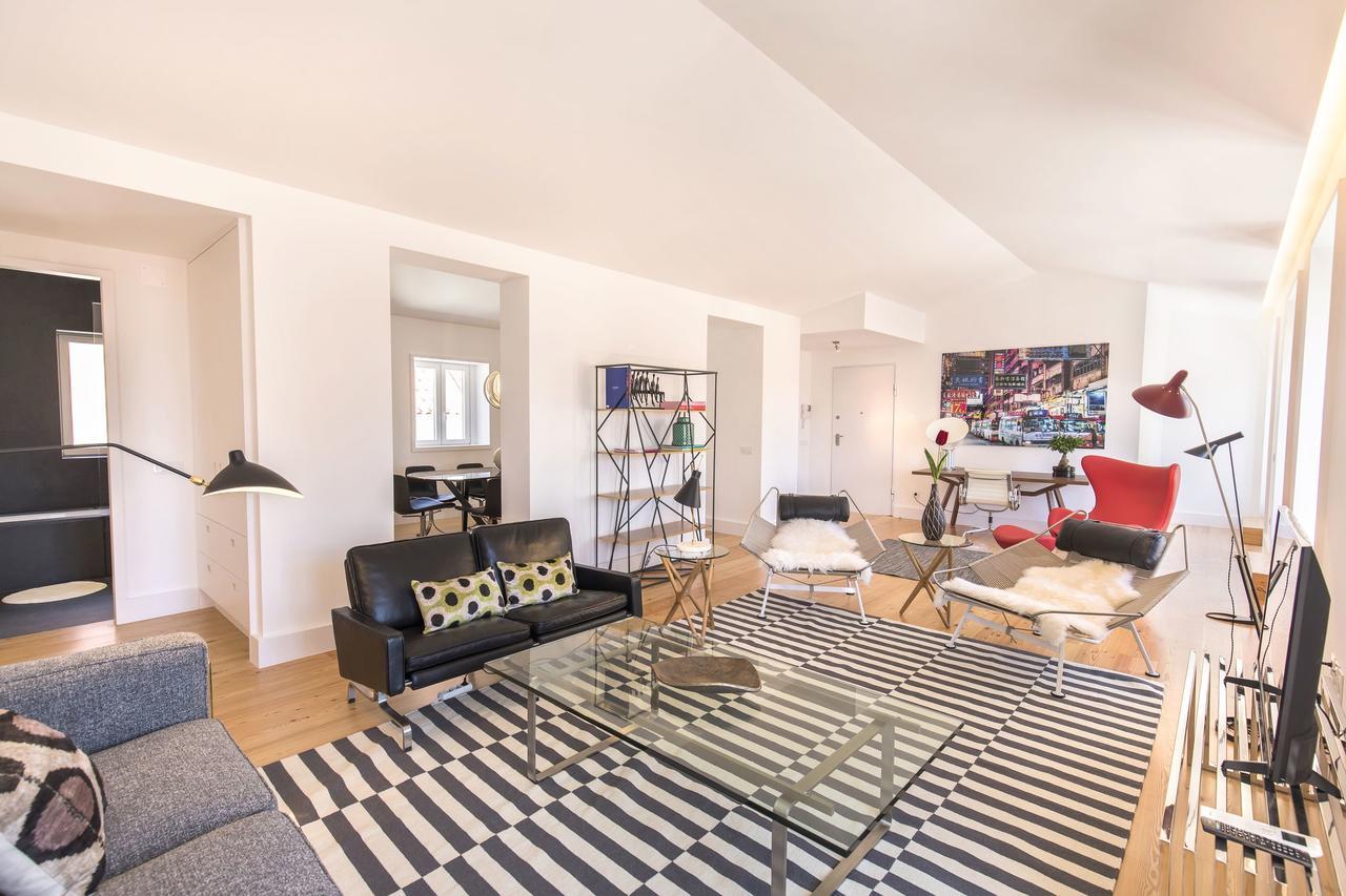 Lovelystay - Luxury Oasis In Bairro Alto Lisboa Kültér fotó